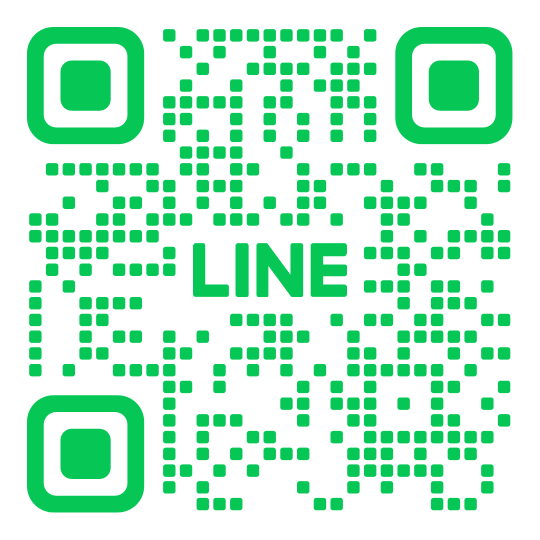 専用LINEの友だち追加QRコード